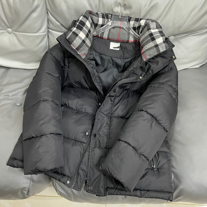 Check Puffer Jacket