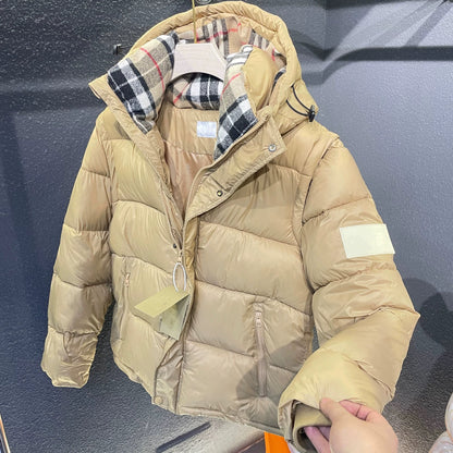 Check Puffer Jacket