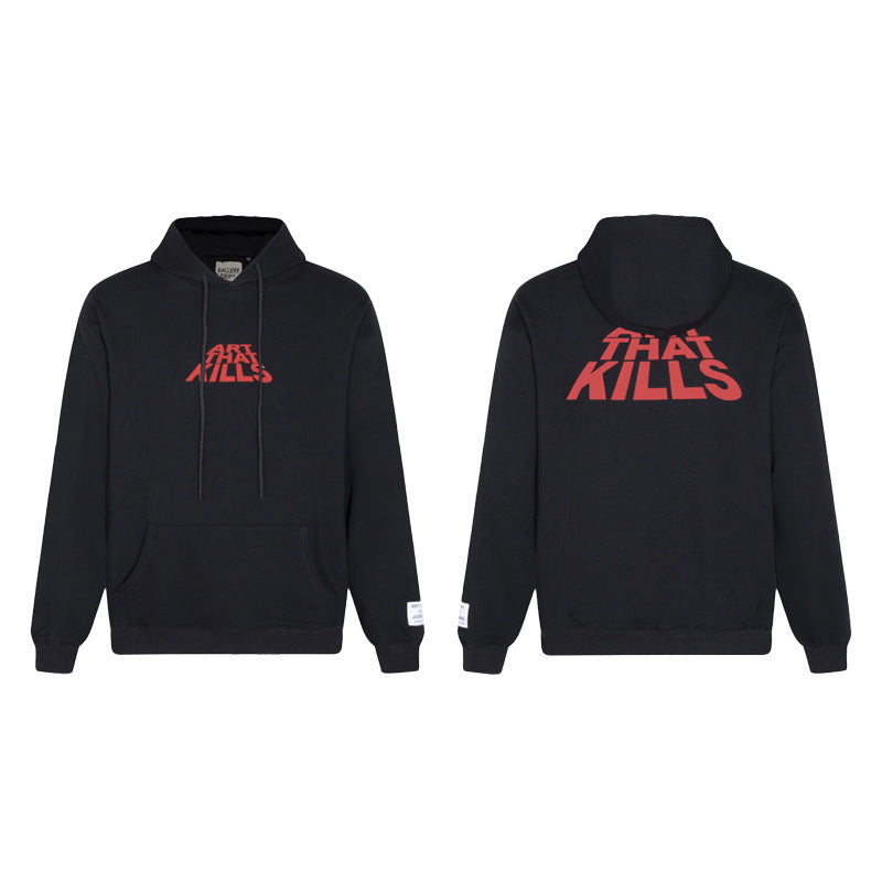 Graphic Letter Print Hoodie