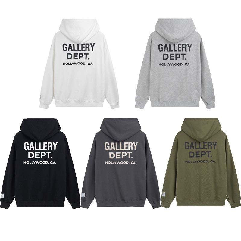 Graphic Letter Print Hoodie