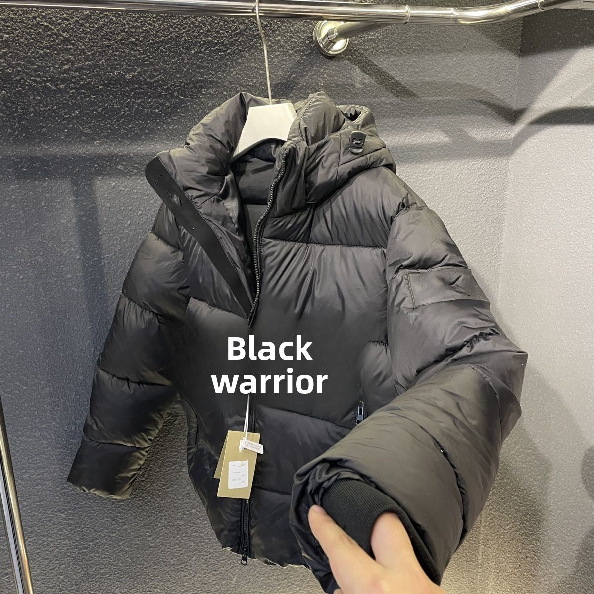 Check Puffer Jacket