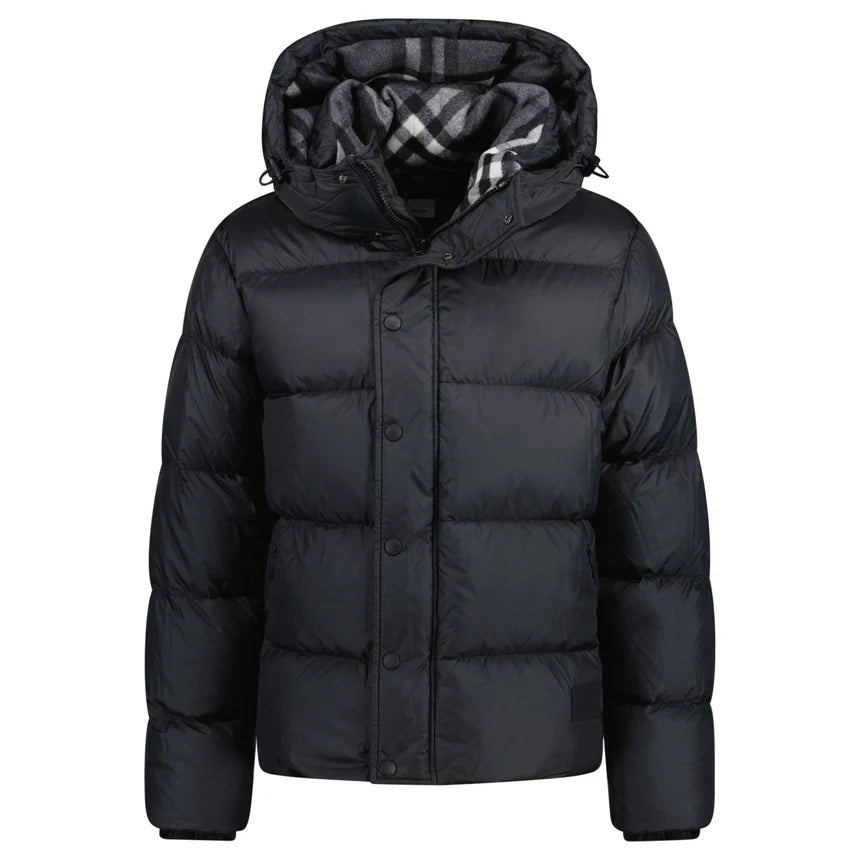 Check Puffer Jacket